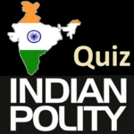 indian polity quiz & book android application logo